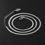 Slim Snake Silver Stainless Steel Necklace Chain For Women Bulk