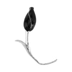 Multi Color Tulip Bloom Gold Silver Plated Enamel Brooch For Women Bulk