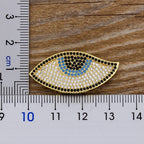 Evil Eye 18K Gold Stainless Steel Watch Strap Mesh Bracelet Women Bulk