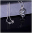 Lion Dragon Silver Stainless Steel Gift Pendant Chain Necklace Bulk