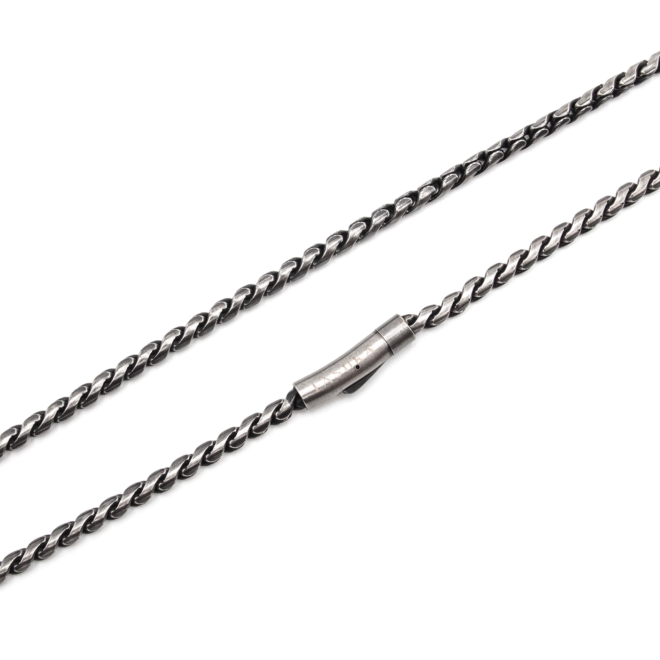 Vintage Jet Black Stainless Steel Anti Tarnish Chain For Women Bulk