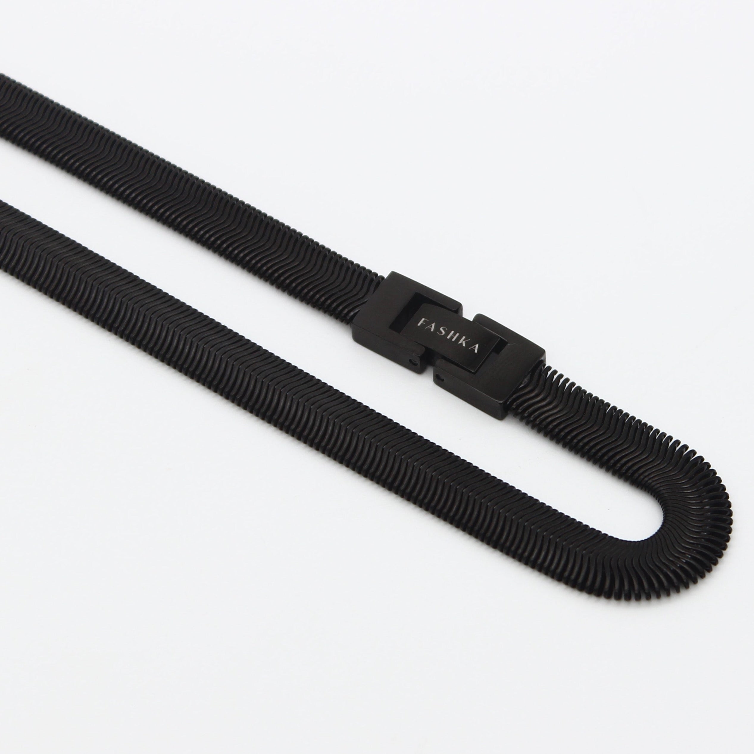 Snake Black Stainless Steel Anti Tarnish Chain For Women Bulk