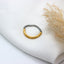 Half Chain 18K Gold Silver Stainless Steel Anti Tarnish Ring Bulk