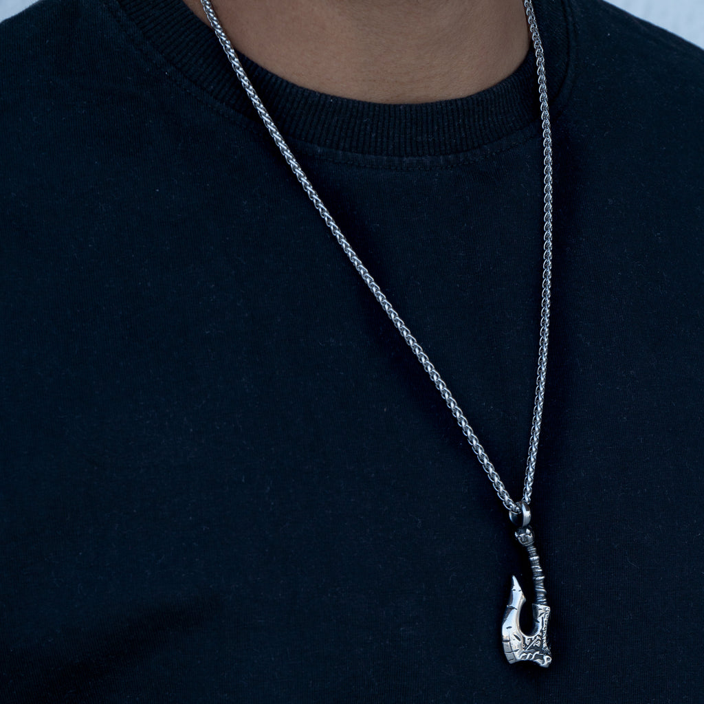 Silver Stainless Steel Anti Tarnish Necklace Pendant Chain Bulk