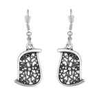 Flower Shape Oxidised German Silver Choker Necklace Earring Set Bulk
