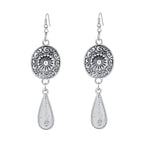 Oxidised German Silver Tribal CZ Beads Necklace Earring Bulk