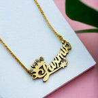 Copper Gold Personalized Customized Letter Name Necklace Chain Bulk
