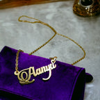 Copper Gold Personalized Customized Letter Name Necklace Chain Bulk