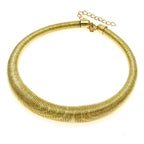 Retro Hasli Choker 18K Gold Anti Tarnish Necklace For Women Bulk