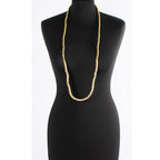 18K Gold Anti Tarnish Long Continue Snake Necklace For Women Bulk