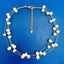 White 18K Gold Anti Tarnish Pearl Layer Necklace For Women Bulk