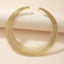 Layer 18K Gold Anti Tarnish Choker Hasli Necklace For Women Bulk