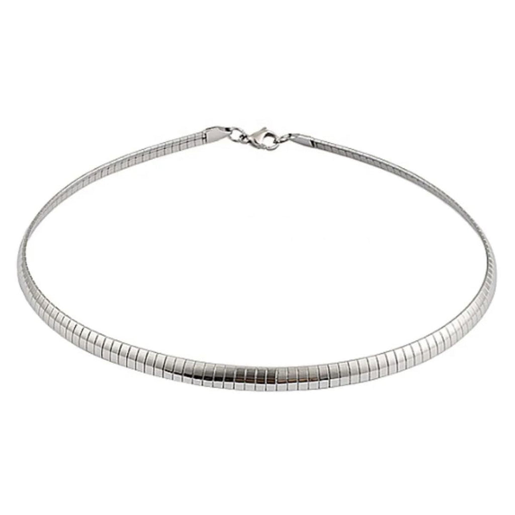 Silver Anti Tarnish Snake Choker Hasli Necklace For Women Bulk