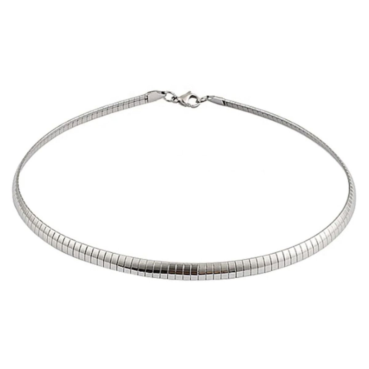 Silver Anti Tarnish Snake Choker Hasli Necklace For Women Bulk