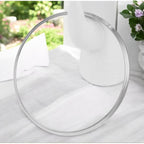 Round Silver Anti Tarnish Collar Hasli Necklace For Women Bulk
