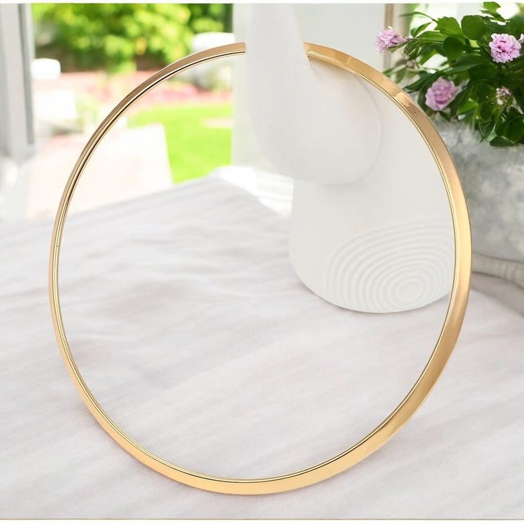 Round Silver Anti Tarnish Collar Hasli Necklace For Women Bulk