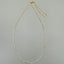 Baguette Solitaire Cubic Zirconia 18K Gold Anti Tarnish Necklace Bulk