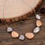Two Tone Multi Rose Gold Silver Anti Tarnish Necklace For Women Bulk