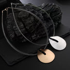 Drop Grey Silver Anti Tarnish Heavy Necklace For Women Bulk