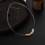 Pipe Grey Rose Gold Anti Tarnish Necklace For Women Bulk