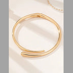18K Gold Anti Tarnish Collar Hasli Necklace For Women