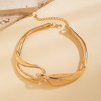 CZ 18K Gold Anti Tarnish Hasli Thick Choker Necklace For Women Bulk