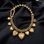 Heart 18K Gold Anti Tarnish Ball Curb Chain Statement Necklace Bulk