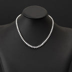 Marquise Silver Cubic Zirconia Chain Necklace For Women Bulk