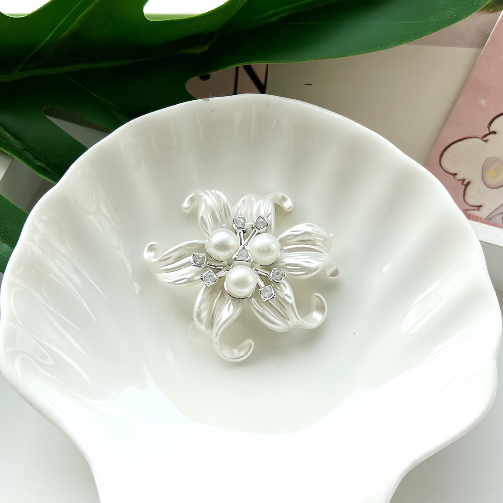 Bulk Multi Color Classic Floral Gold Silver Pearl Brass Button Cover