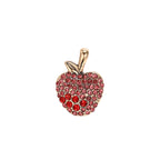 Fruits Elephant CZ 18K Gold Anti Tarnish Charm Necklace Bulk