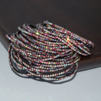 18K Gold Silver Multi Rhinestone Bracelet Bangle Adjustable Women Bulk