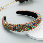 Gold Silver Multi Gemstone Rhinestone Hair Band Hair Accessories Bulk