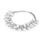 Designer Dual Tone Layered Gold Silver Plated Necklace For Women Bulk