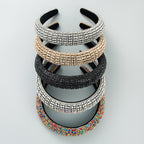 Gold Silver Multi Gemstone Rhinestone Hair Band Hair Accessories Bulk