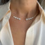 18K Gold Rhinestone Adjustable Choker Hasli Necklace For Women Bulk