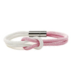 Multi Color Infinity Knot Silver Plain Fabric Bracelet For Women Bulk