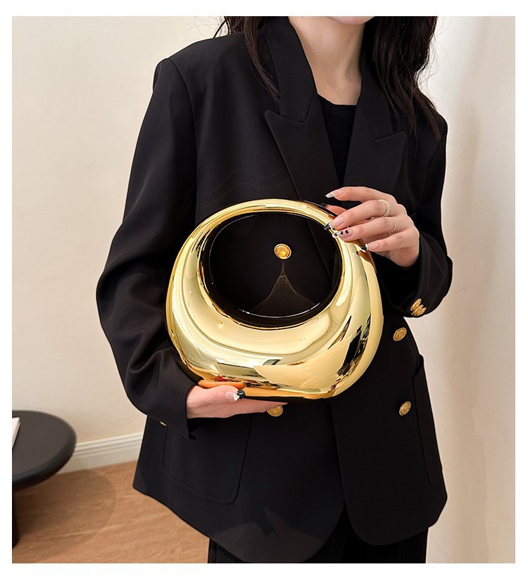 Oval Glossy Acrylic Blue Silver Gold Black Pick Colorful Hand Bag Bulk