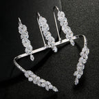 Leaf Silver Solitaire Anti Tarnish Adjustable Finger Ring Women Bulk