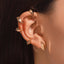 Devil Gothic 18K Gold Plated Anti Tarnish Ear Cuff Earring Pair Bulk