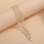 Wholesale Five Layer Tennis Style Gold Silver Plated CZ Copper Bracelet