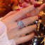 Round Solitaire Cubic Zirconia Silver Anti Tarnish Free Size Ring Bulk