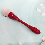 Pink White Red Diamond Studded Powder Brush Makeup Brush Women Bulk
