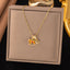 Multi Color Designer Multi Charm Gold CZ Stainless Steel Pendant Bulk