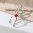 Gothic Spider Design Gold Silver Plated CZ Single Ear Cuff Earrings Bulk