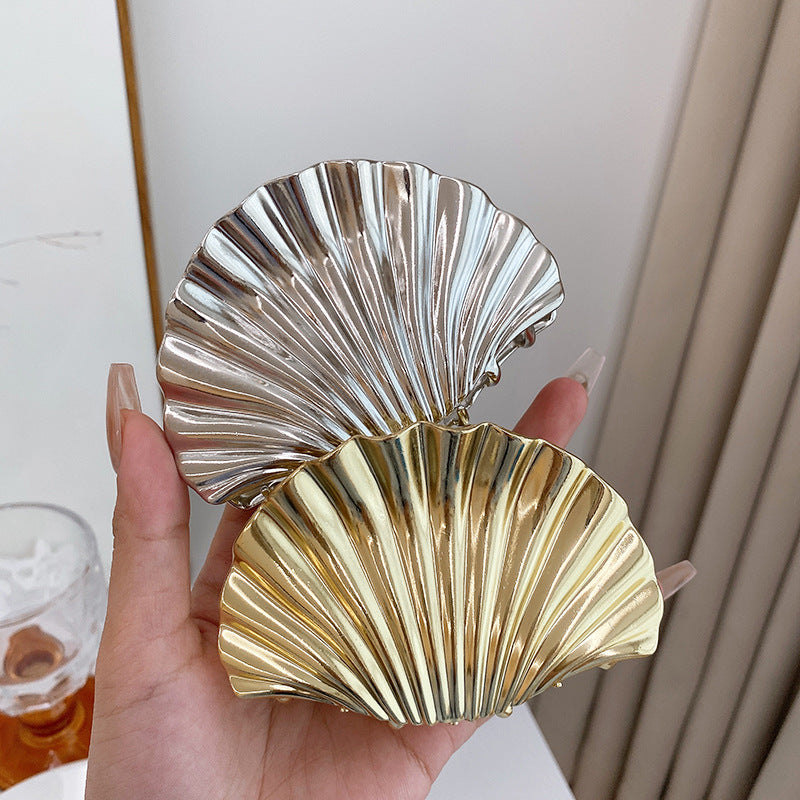 Sea Scallop 18K Gold Silver Anti Tarnish Hair Pin Hair Clip Hair Accessories For Women Kids