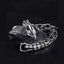 Dragon Head 18K Gold Silver Bracelet For Men Bulk