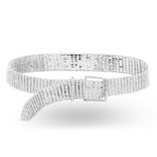 Rhinestone Belt Silver Anti Tarnish Waist Band Waist Belt Women Bulk