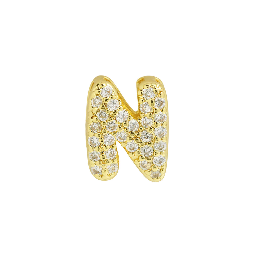 Personalized Gold-Plated Name Bracelet Custom Letter Adjustable Bracelet for Women