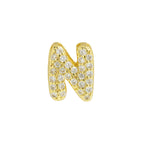 Personalized Gold-Plated Name Bracelet Custom Letter Adjustable Bracelet for Women