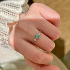 Multi Color Links Gold Silver Cubic Zirconia Copper Adjustable Ring Bulk